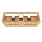 Byron Fluted 1500mm Woodland Oak Wall Hung Vanity