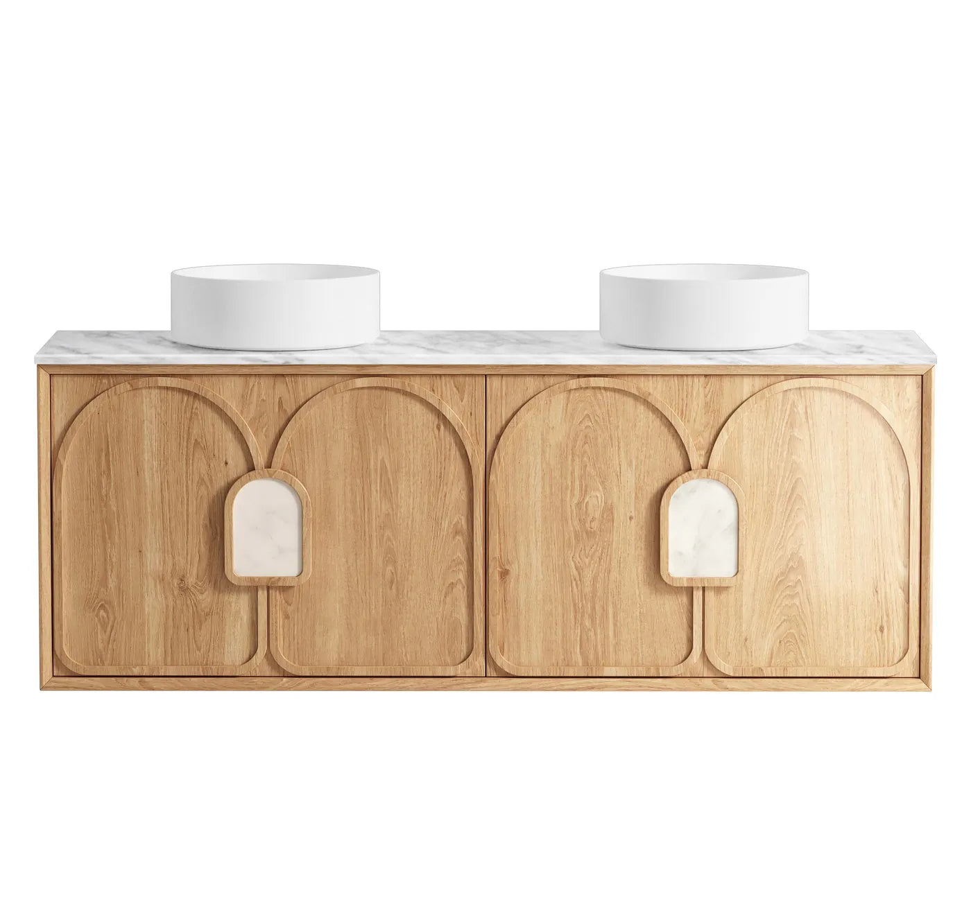 Laguna Mark II 1500mm Woodland Oak Wall Hung Vanity