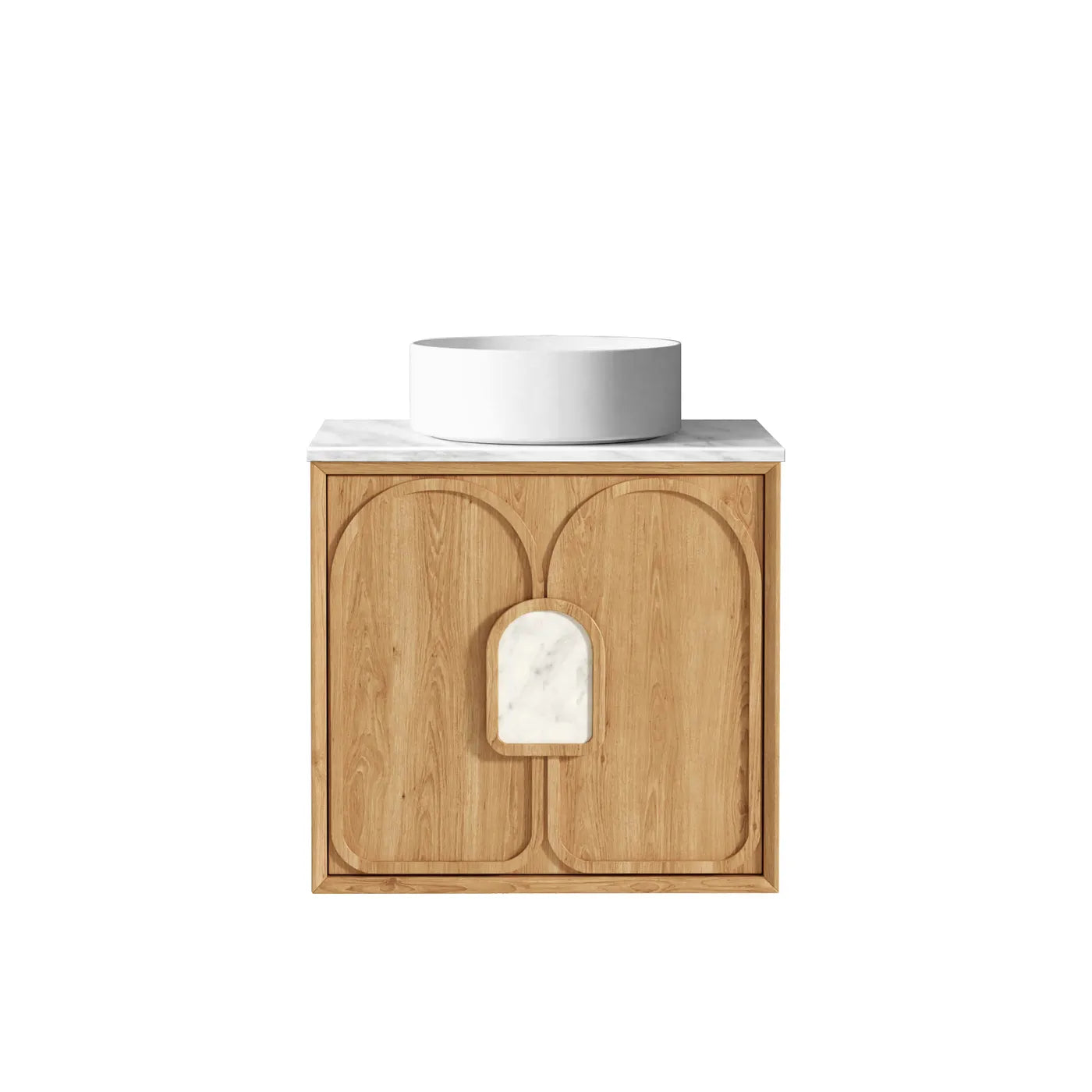 Laguna Mark II 600mm Woodland Oak Wall Hung Vanity