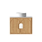 Laguna Mark II 750mm Woodland Oak Wall Hung Vanity