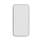 LED Newport 1500(W)x750(H) Black Metal Frame Tuffi Mirror- Install Horizontal or Vertical