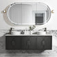 Laguna Mark II 1800mm Black Oak Wall Hung Vanity