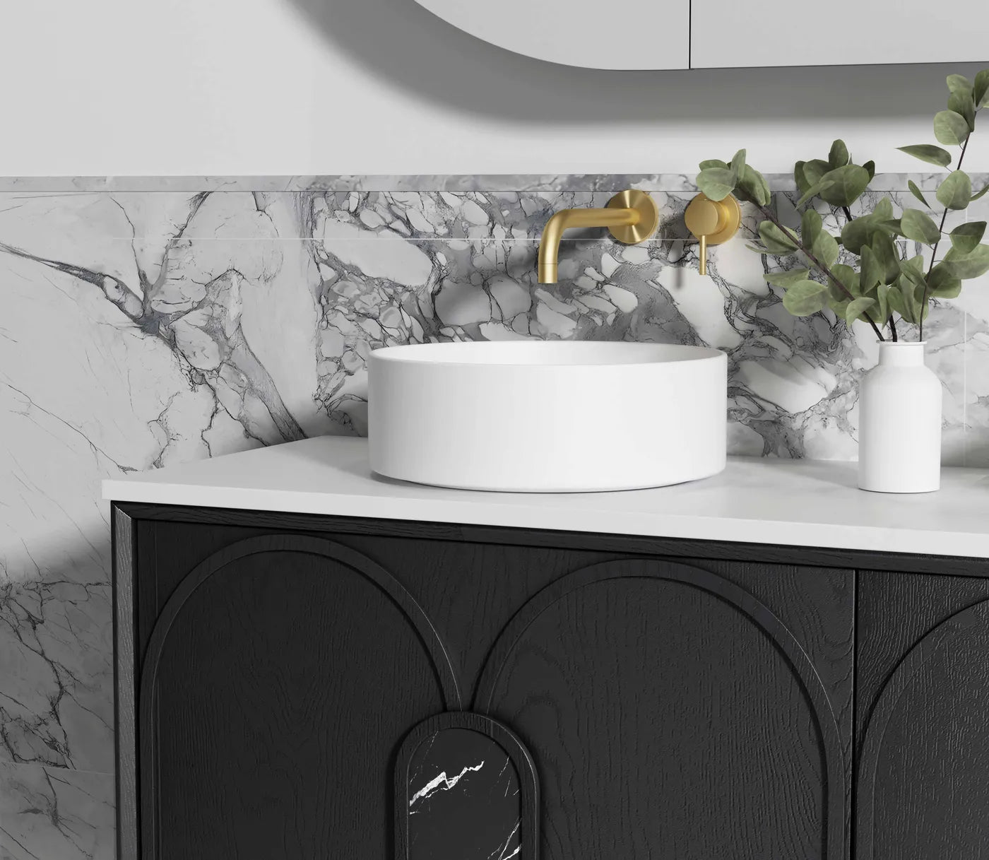 Laguna Mark II 1500mm Black Oak Wall Hung Vanity