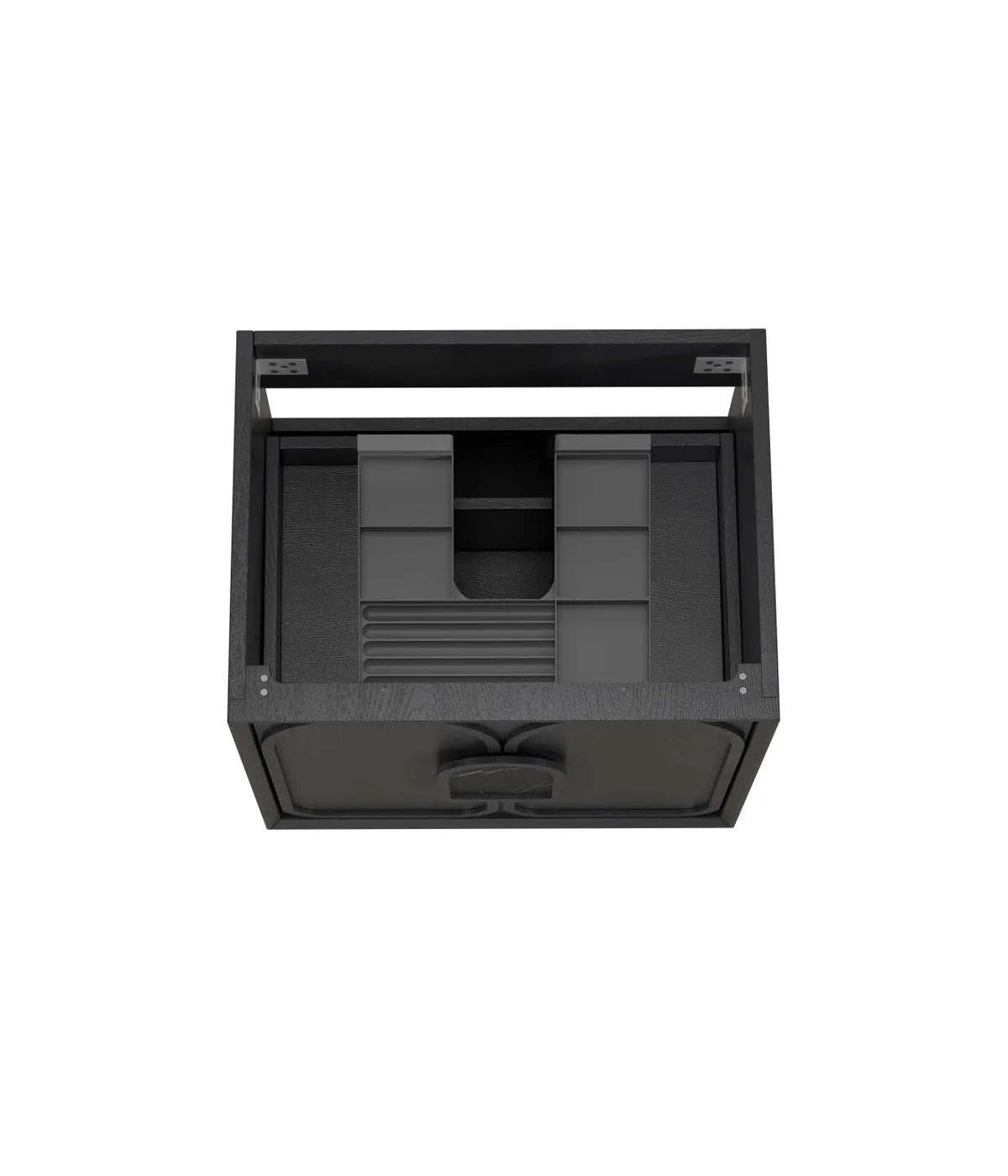 Laguna Mark II 600mm Black Oak Wall Hung Vanity