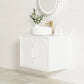 Laguna Mark II 600mm Matte White Wall Hung Vanity