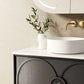 Laguna Mark II 900mm Black Oak Wall Hung Vanity