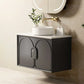 Laguna Mark II 900mm Black Oak Wall Hung Vanity