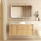 Byron Fluted 1200mm Woodland Oak Wall Hung Vanity
