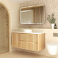 Byron Fluted 1200mm Woodland Oak Wall Hung Vanity