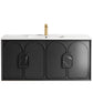 Laguna Mark II 1200mm Black Oak Wall Hung Vanity