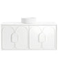 Laguna Mark II 1200mm Matte White Wall Hung Vanity