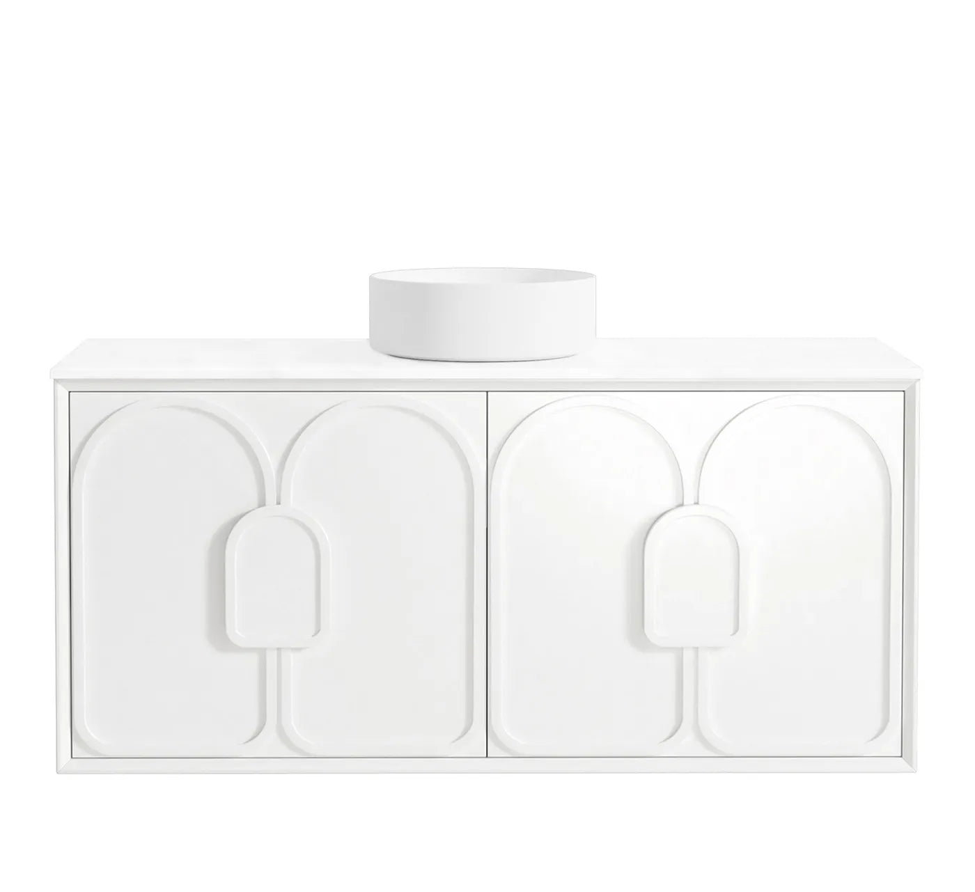 Laguna Mark II 1200mm Matte White Wall Hung Vanity