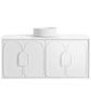 Laguna Mark II 1200mm Matte White Wall Hung Vanity