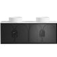 Laguna Mark II 1500mm Black Oak Wall Hung Vanity