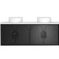 Laguna Mark II 1500mm Black Oak Wall Hung Vanity