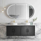 Laguna Mark II 1500mm Black Oak Wall Hung Vanity