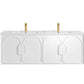 Laguna Mark II 1500mm Matte White Wall Hung Vanity