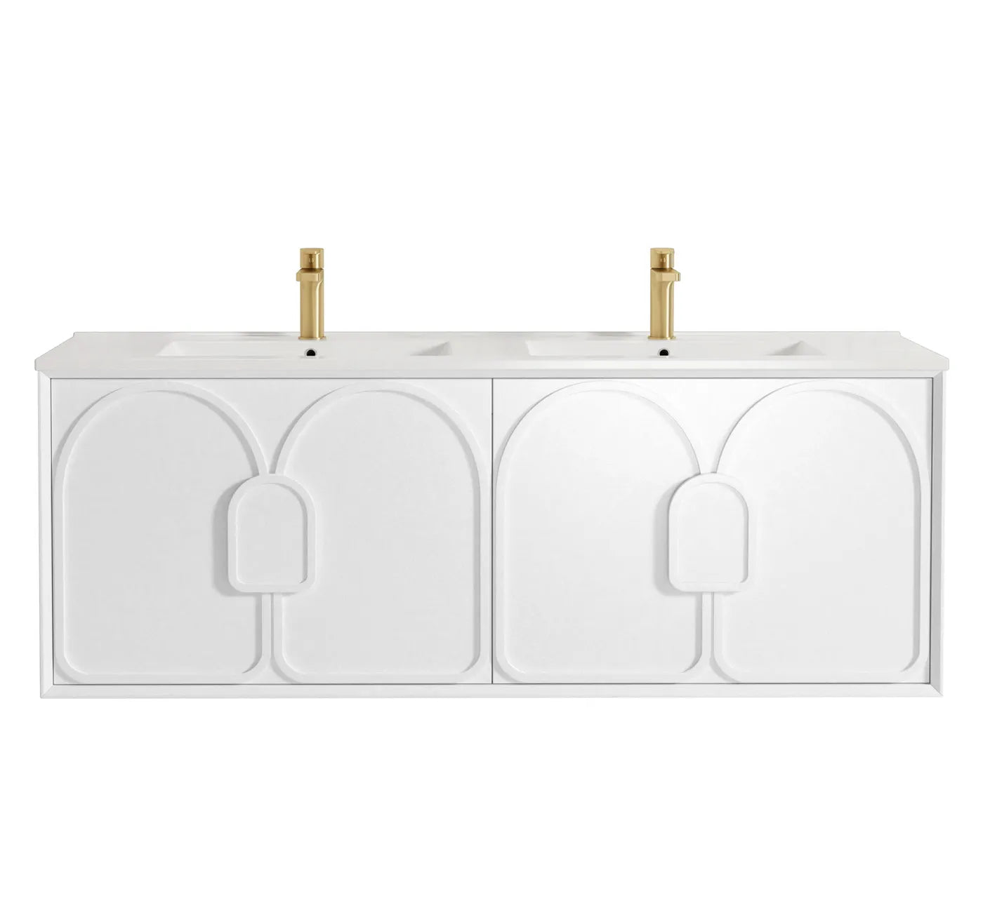 Laguna Mark II 1500mm Matte White Wall Hung Vanity