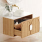 Laguna Mark II 900mm Woodland Oak Wall Hung Vanity
