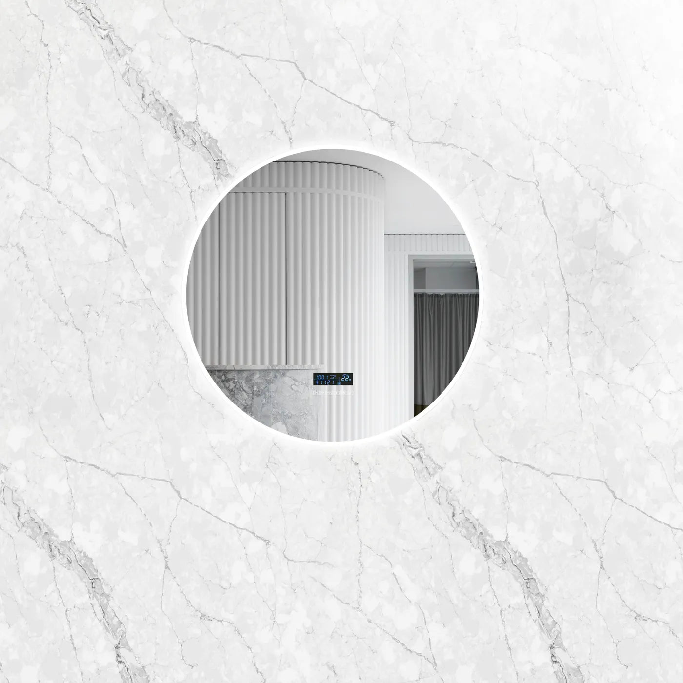 LED Bronte 800mm Mirror Speaker Touch Sensor Old Stock Clearance - Purchased as is - No Warranty