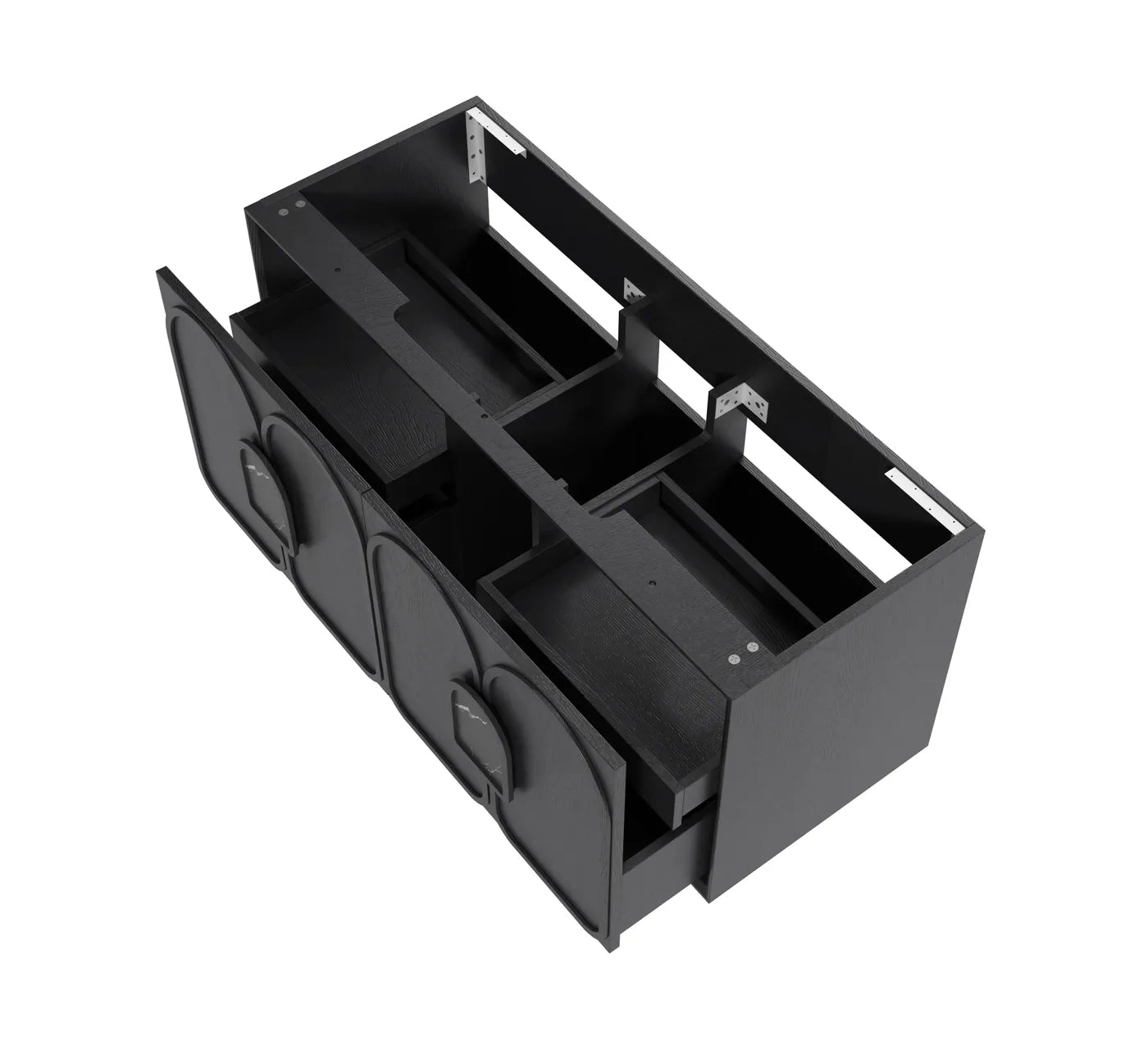 Laguna Mark II 1200mm Black Oak Wall Hung Vanity