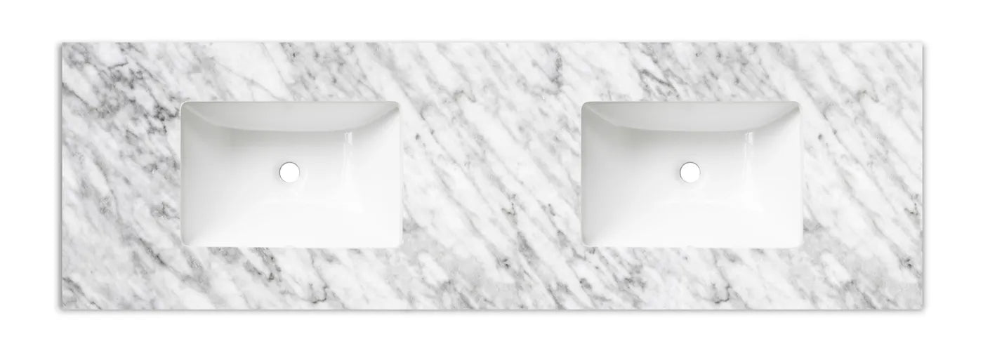 Laguna Mark II 1500mm Matte White Wall Hung Vanity