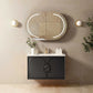 Laguna Mark II 900mm Black Oak Wall Hung Vanity