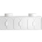 Laguna Mark II 1800mm Matte White Wall Hung Vanity