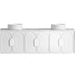 Laguna Mark II 1800mm Matte White Wall Hung Vanity