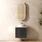 Laguna Mark II 600mm Black Oak Wall Hung Vanity