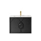 Laguna Mark II 750mm Black Oak Wall Hung Vanity