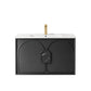 Laguna Mark II 900mm Black Oak Wall Hung Vanity