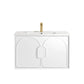 Laguna Mark II 900mm Matte White Wall Hung Vanity