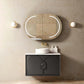 Laguna Mark II 900mm Black Oak Wall Hung Vanity