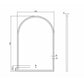LED Archie 1200(H)x800(W) Black Metal Frame Mirror