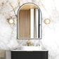 LED Archie 1200(H)x800(W) Black Metal Frame Mirror