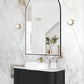 LED Archie 1500(H)x1000(W) Black Metal Frame Mirror
