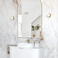 LED Archie 1500(H)x1000(W) Gold Metal Frame Mirror