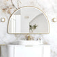LED Moonlight Archie 800(H)x1200(W) Gold Metal Frame Mirror