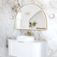 LED Moonlight Archie 800(H)x1200(W) Gold Metal Frame Mirror