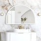 LED Moonlight Archie 800(H)x1200(W) White Metal Frame Mirror