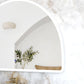 LED Moonlight Archie 800(H)x1200(W) White Metal Frame Mirror