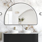 LED Moonlight Archie 1000(H)x1500(W) Black Metal Frame Mirror