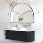 LED Moonlight Archie 1000(H)x1500(W) Black Metal Frame Mirror