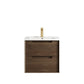 Byron 600mm Sable Walnut Wall Hung Vanity