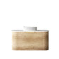 Bondi 900mm Natural Oak Wall Hung Curve Vanity