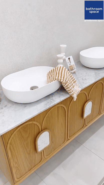 Laguna Mark II 1800mm Woodland Oak Wall Hung Vanity